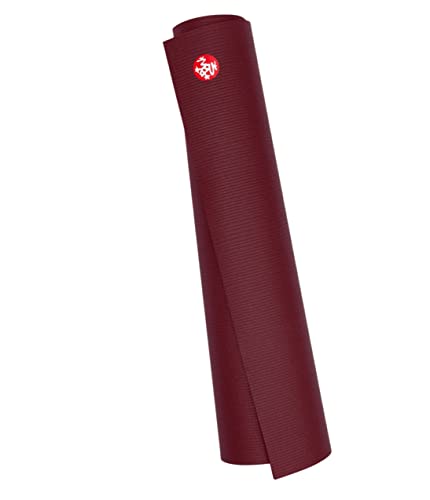 Manduka PRO Yoga Mat - For Women and Men, Non Slip, Cushion for Joint Support and Stability, Thick 6mm, Various Sizes and Colors, 85" x 26", Verve