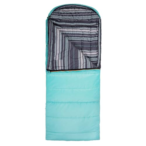 Teton Celsius Regular, 0 Degree Sleeping Bag, All Weather Bag for Adults and Kids Camping Made Easy and Warm Compression Sack Included
