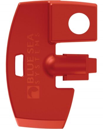 Blue Sea Systems 7903 m-Series Battery Switch Key Lock Replacement for 6004, Red