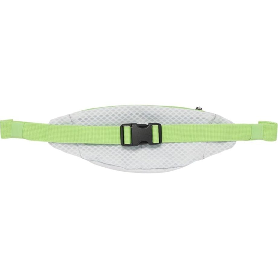 ASICS Unisex WAIST POUCH LIGHT RUNNING Accessories, OS, GLACIER GREY/ELECTRIC LIME