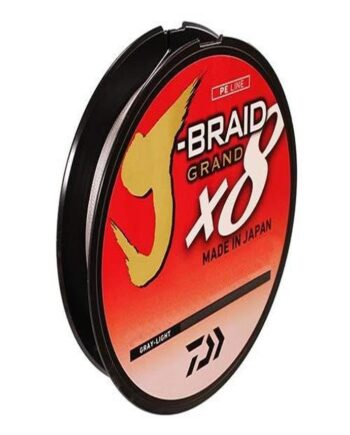Daiwa J-BRAID GRAND 8X 300YDS FILLER SPOOL GRAY LIGHT