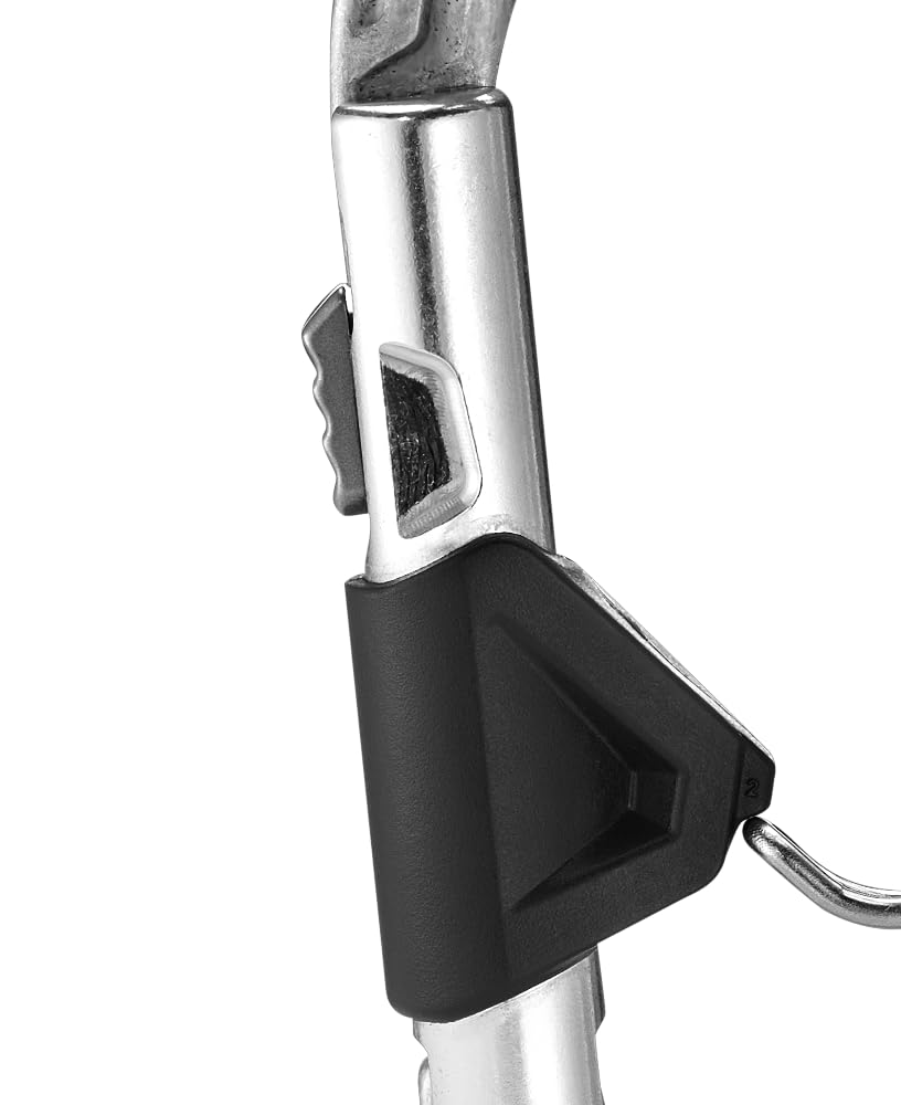 EDELRID HMS Bulletproof Locking Carabiner - Non-Anodized Belay FG Eco