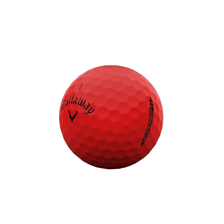 Callaway Golf Supersoft Golf Balls (2025, Red)