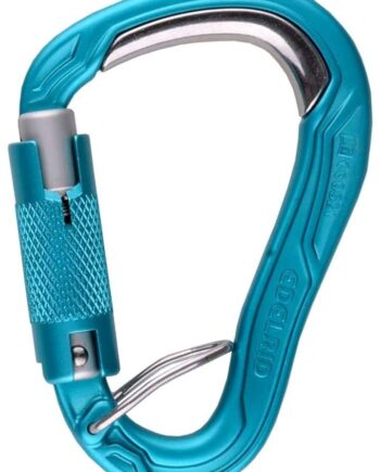 EDELRID HMS Bulletproof Locking Carabiner - Icemint Triple Lock FG