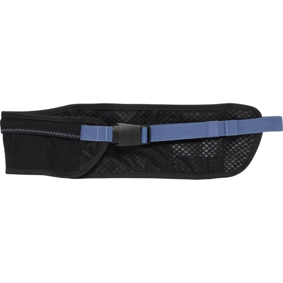 ASICS Unisex WAIST POUCH L Running Accessories, OS, PERFORMANCE BLACK/DENIM BLUE