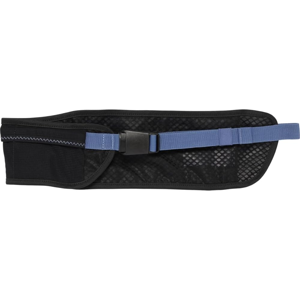 ASICS Unisex WAIST POUCH L Running Accessories, OS, PERFORMANCE BLACK/DENIM BLUE