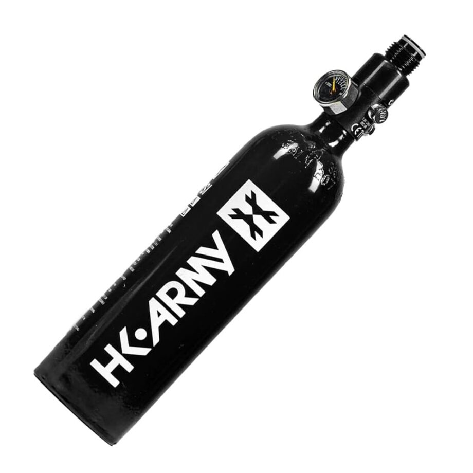 HK Army 26ci/3000psi Aluminum Compressed Air HPA Paintball Tank Air System - Black