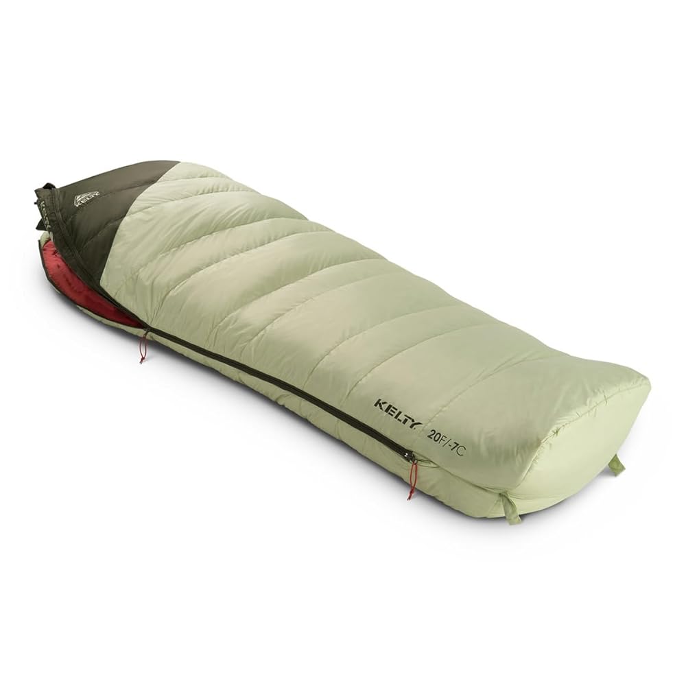 Kelty Cosmic 20 Down Mummy Sleeping Bag for Backpacking, Campers, 550 Fill Power, Recycled Fabrics with PFAS-Free DWR, Designed in Sunny Colorado, USA, 2024 Model (Womens)