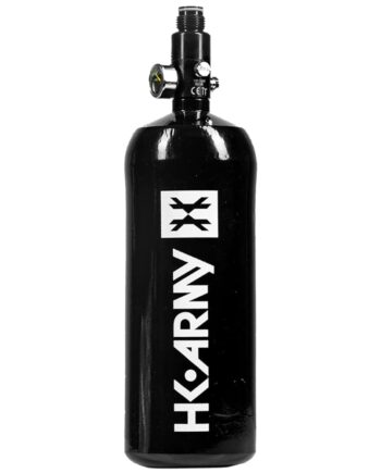 HK Army 62ci/3000psi Aluminum Compressed Air HPA Tank - Refillable High Pressure System for Paintball & Airsoft Gear - Black