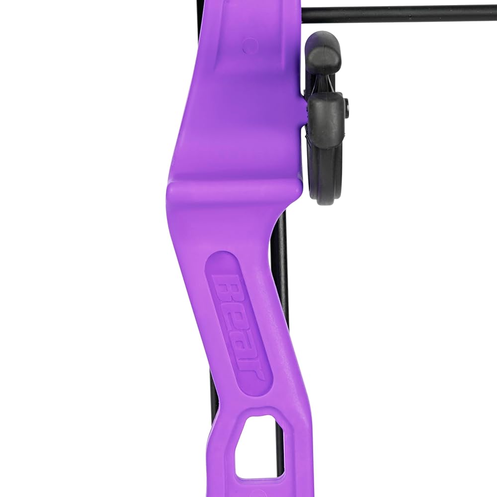 Bear Archery Brave Bow Set for Youth, Right Hand, Purple