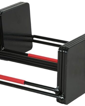 PowerBlock Elite EXP 70-90 lb. Dumbbell Kit, Stage 3 Expansion Kit, Only Compatible After Stage 1 & Stage 2 Adjustable Dumbbells Purchase, Durable Steel, Innovative Workout Equipment Black
