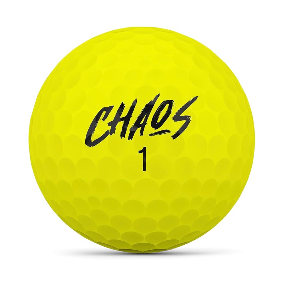WILSON 2024 Chaos Golf Balls - 24 Balls, Multicolors