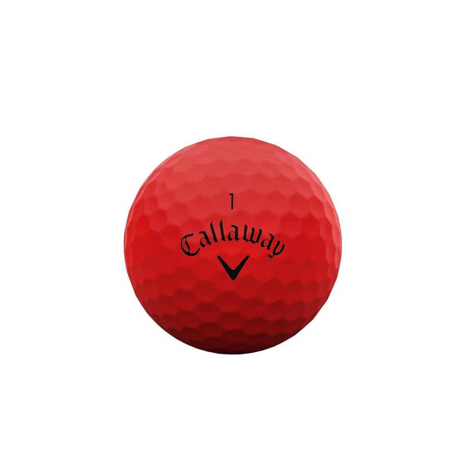 Callaway Golf Supersoft Golf Balls (2025, Red)