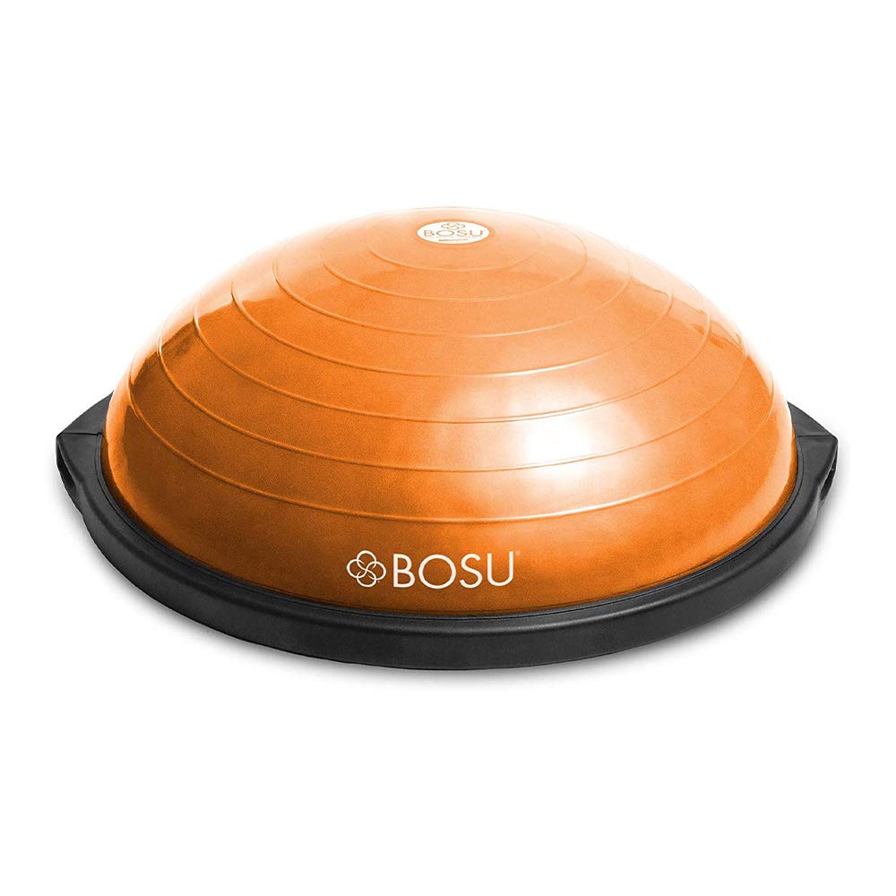 BOSU Balance Trainer, 65cm - Original Orange/Black (Gymnastics, 300lbs Capacity, Adult Age Range, Rubber Material)