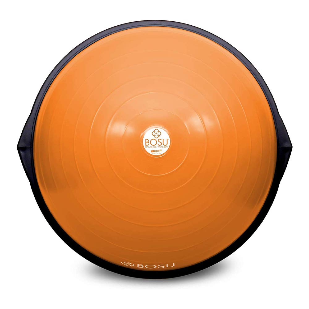 BOSU Balance Trainer, 65cm - Original Orange/Black (Gymnastics, 300lbs Capacity, Adult Age Range, Rubber Material)