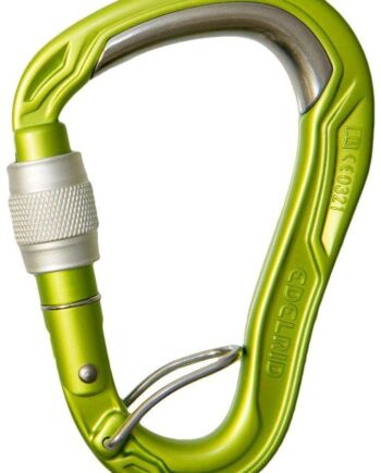 EDELRID HMS Bulletproof Locking Carabiner - Oasis Screwgate FG