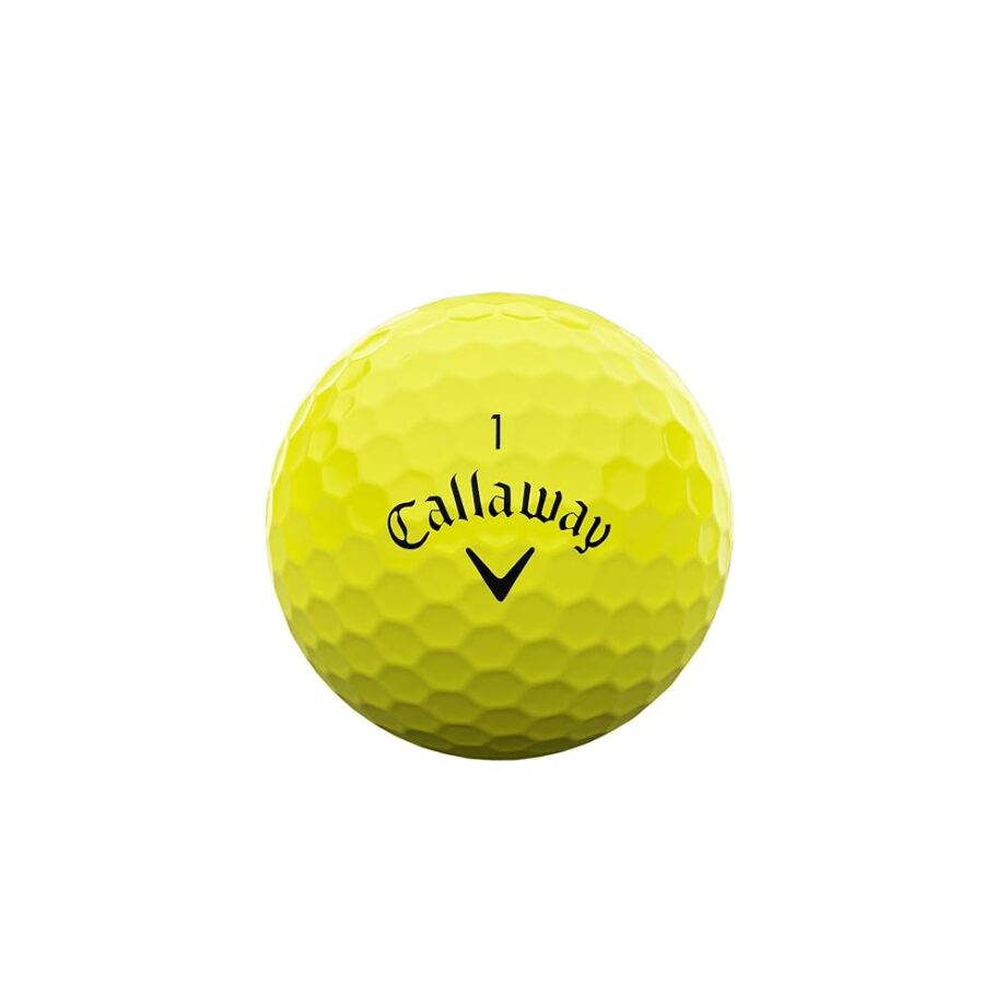 Callaway Golf Supersoft Golf Balls (2025, Yellow)