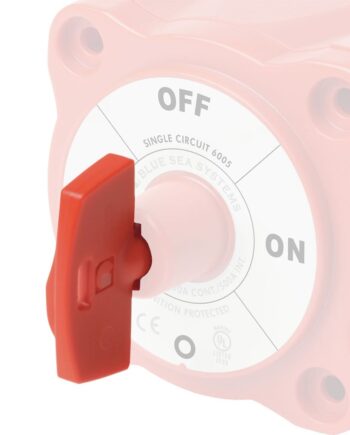 Blue Sea Systems 7900 m-Series Battery Switch Key Replacement for 6005, Red