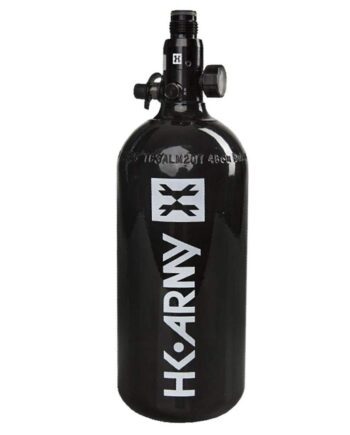 HK Army 48ci/3000psi Compressed Air HPA Paintball Tank Air System w/Regulator - Black