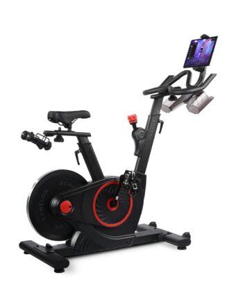 Echelon Smart Connect Fitness Bike, 30-Day Free Echelon Membership, Easy Storage, Small Spaces, Cushioned Seat, Solid Design, HIIT, Top Instructors, 32 Resistance Levels, Bluetooth, EX5