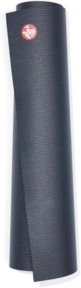 Manduka PRO Long Yoga Mat 85" - 6mm Lifetime Durability Hygienic Construction Premium Studio Quality Teacher Approved Extra Long 85 x 26 inches Midnight