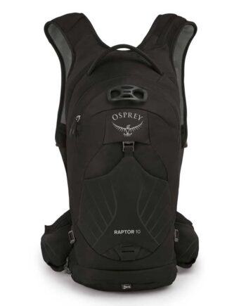 Osprey Raptor 10L Men's Biking Backpack with Hydraulics Reservoir, Black