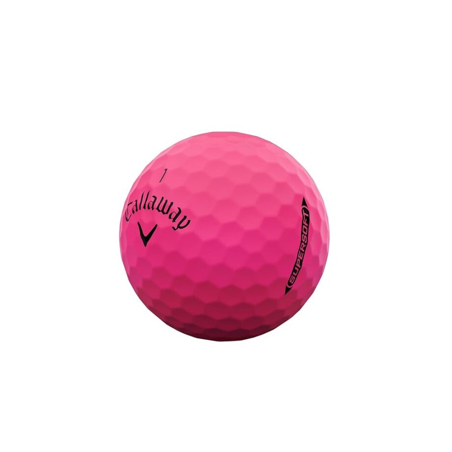 Callaway Golf Supersoft Golf Balls (2025, Pink)