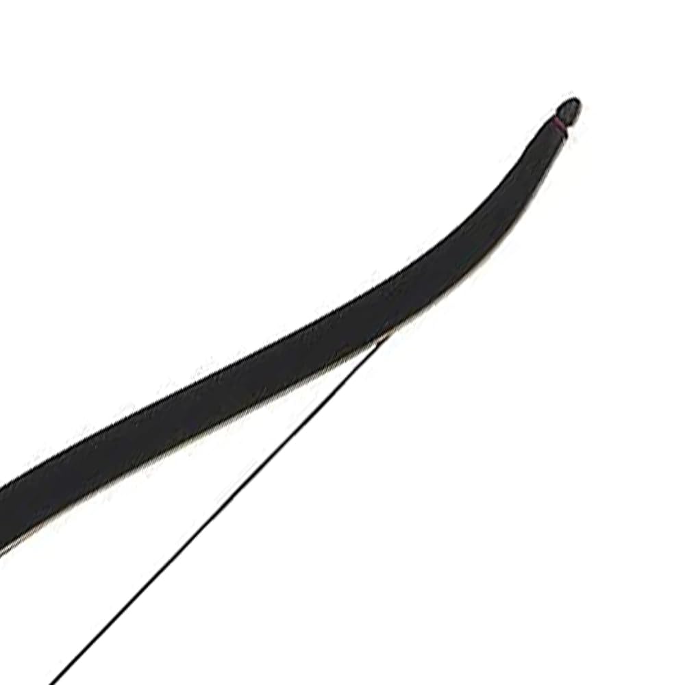 PSE Archery Night Hawk Traditional Takedown Recreational Shooting Recurve Bow, Right, 62"- 50