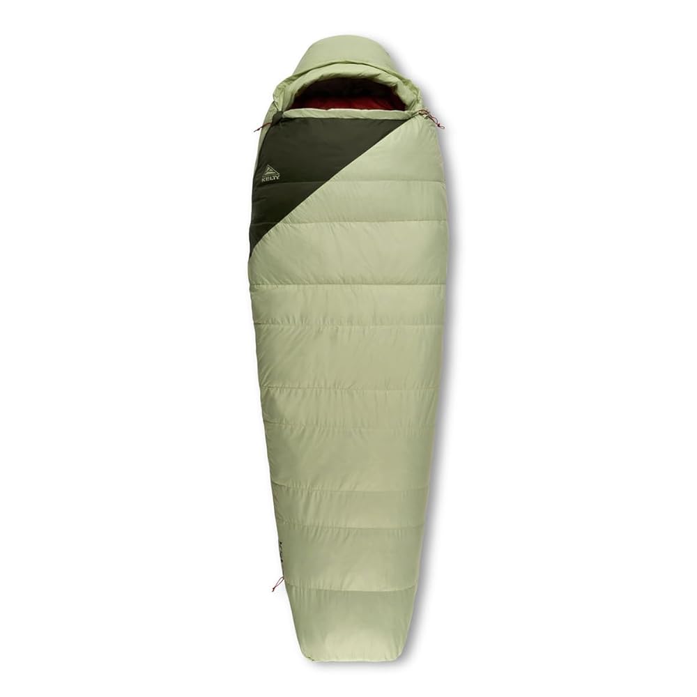 Kelty Cosmic 20 Down Mummy Sleeping Bag for Backpacking, Campers, 550 Fill Power, Recycled Fabrics with PFAS-Free DWR, Designed in Sunny Colorado, USA, 2024 Model (Womens)