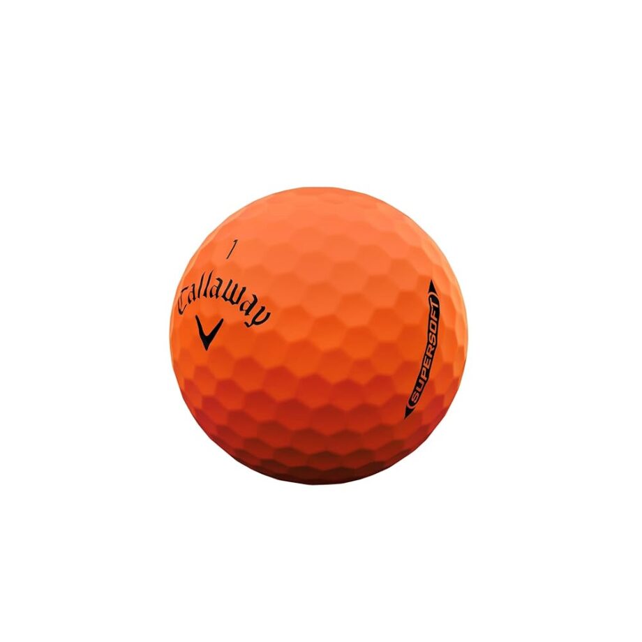 Callaway Golf Supersoft Golf Balls (2025, Orange)