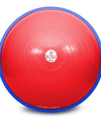 Bosu 72-10850 Home Gym Equipment The Original Balance Trainer 65 cm Diameter, Red and Blue