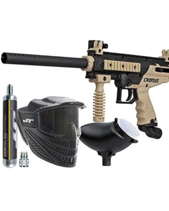 Tippmann Cronus PowerPack Basic Tan Includes 90gram Tank, JT Raptor Goggle, 200rd Loader