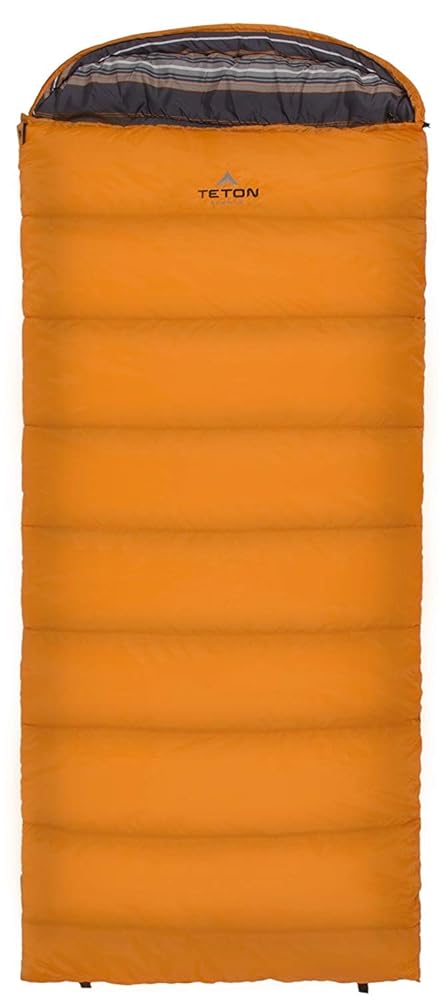 Teton Celsius Regular, 0 Degree Sleeping Bag, All Weather Bag for Adults and Kids Camping Made Easy and Warm Compression Sack Included
