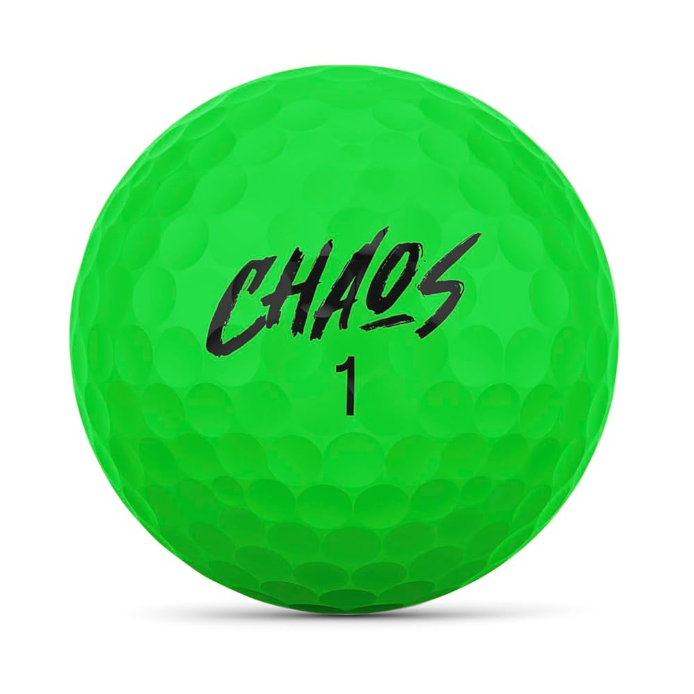 WILSON 2024 Chaos Golf Balls - 24 Balls, Multicolors