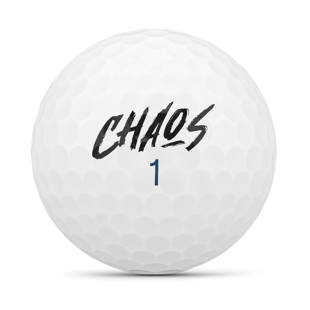 WILSON 2024 Chaos Golf Balls - 24 Balls, White