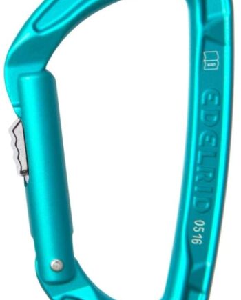 EDELRID Pure Locking Carabiner - Icemint Slider Lock