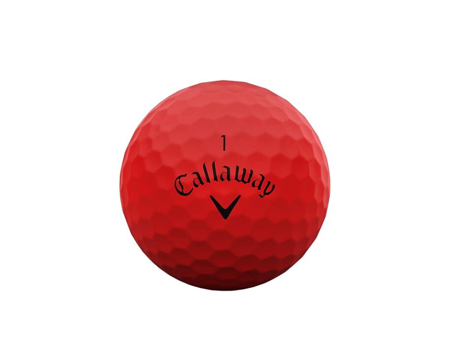 Callaway Golf Supersoft Golf Balls (2023 Version, Red)