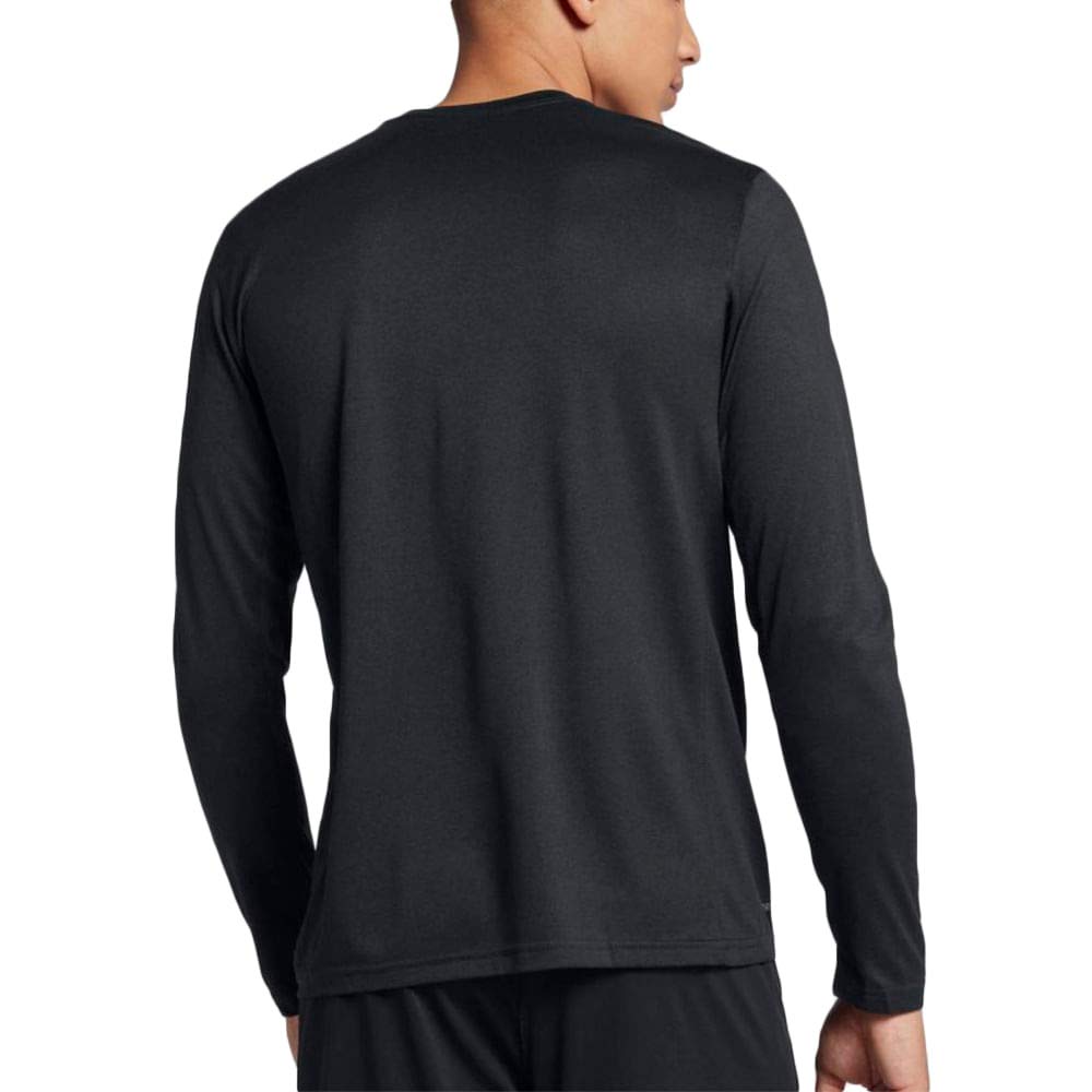 Nike Mens Core Legend 2.0 Long Sleeve Top, Black, Size Medium