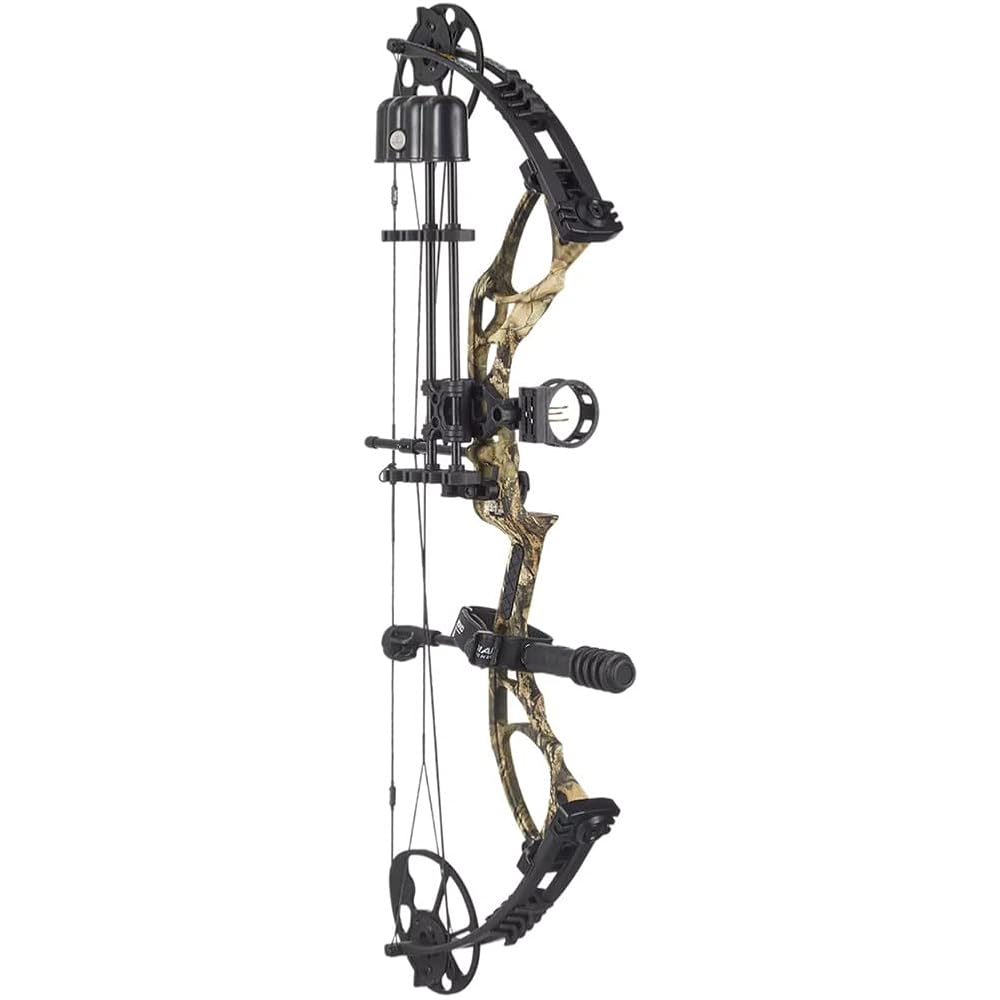DIAMOND ARCHERY Edge XT Adjustable Accurate Stable Fully Accessorized Versatile Compound Hunting Bow, Breakup Country, Right Hand