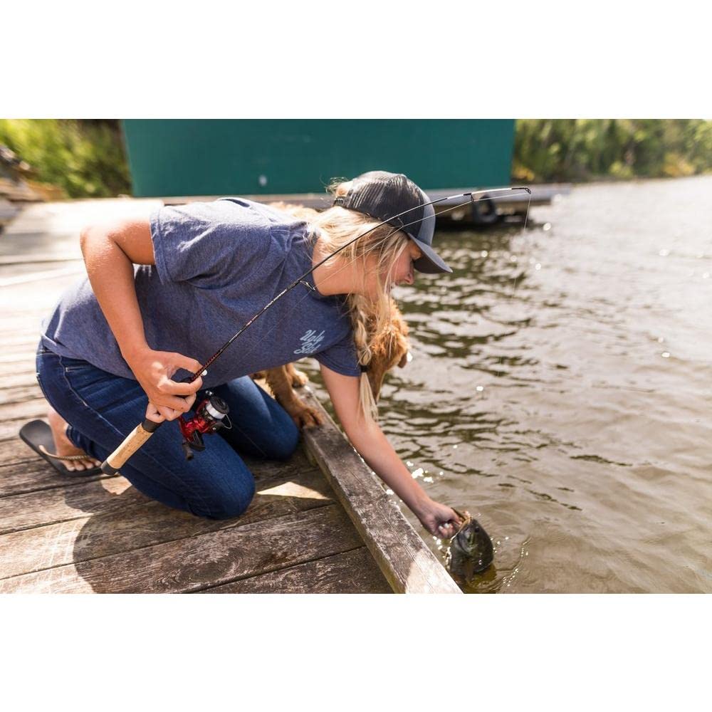 Ugly Stik Dock Runner Fishing Rod and Reel Combo and Berkley PowerBait Natural Scent Trout Bait
