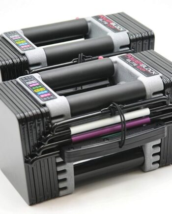 PowerBlock Elite EXP Adjustable Dumbbells, Sold in Pairs, Stage 1, 5-50 lb. Dumbbells, Durable Steel Build, Innovative Workout Equipment, All-in-One Dumbbells, Expandable with Expansion Kits