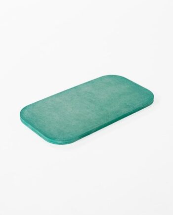 Balanced Body Non-Skid Pad, No-Slip Kneeling Pad, Knee, Elbow, and Wrist-Protector Cushion, Pilates Workout Equipment, Compact Home Workout Mat, 7.5″ x 14″ x 1/2″, Aqua Green