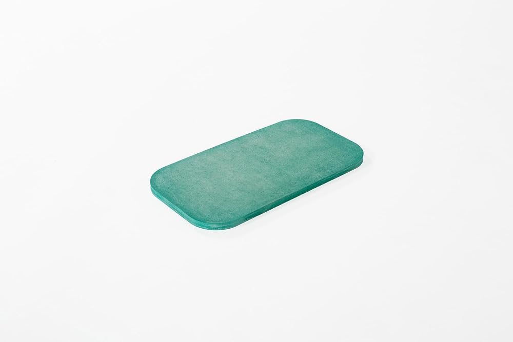 Balanced Body Non-Skid Pad, No-Slip Kneeling Pad, Knee, Elbow, and Wrist-Protector Cushion, Pilates Workout Equipment, Compact Home Workout Mat, 7.5″ x 14″ x 1/2″, Aqua Green
