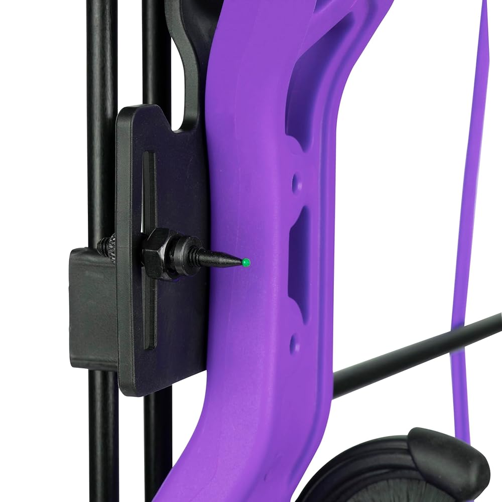Bear Archery Brave Bow Set for Youth, Right Hand, Purple