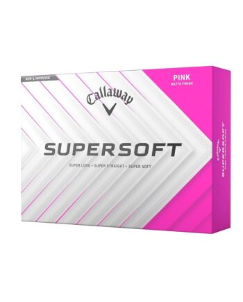 Callaway Golf Supersoft Golf Balls (2025, Pink)