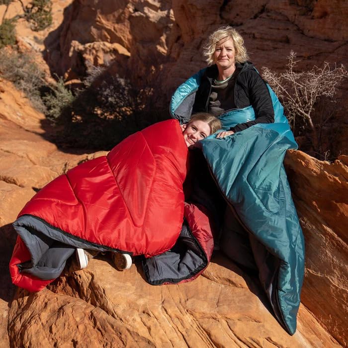 Teton Celsius Regular 20F Degree Sleeping Bag - All-Weather Sleeping Bag for Adults and Kids - Camping Made Easy and Warm - Compression Sack Included