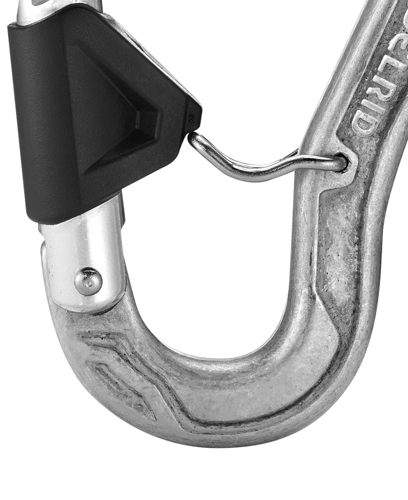 EDELRID HMS Bulletproof Locking Carabiner - Non-Anodized Belay FG Eco