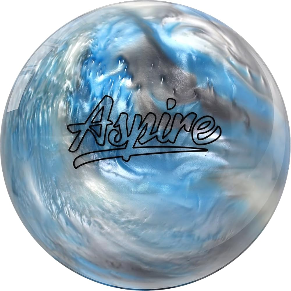 MOTIV Aspire - Sky/Silver/White Bowling Ball, Spare Ball, Straight Ball, Available in 8-15 Pounds (12, Pounds)