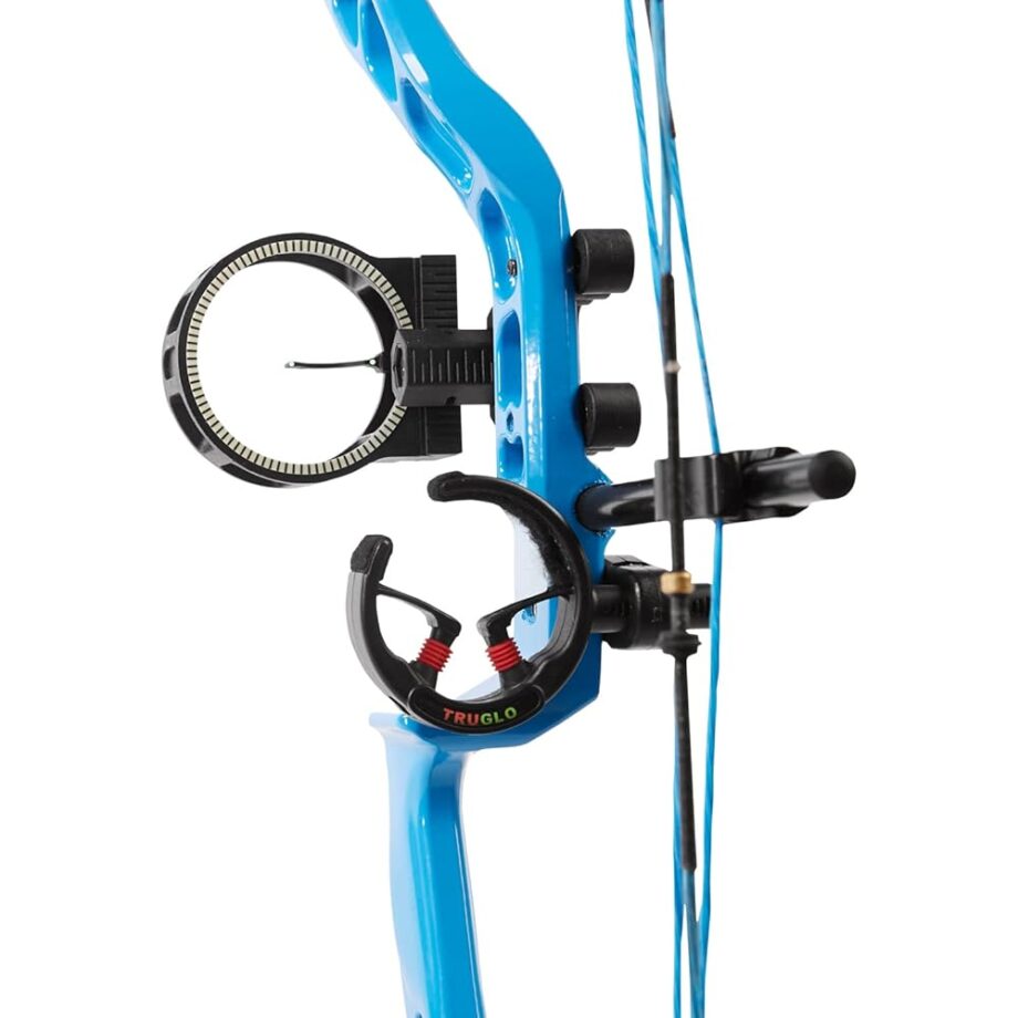 Diamond Archery Atomic Youth Bow - Electric Blue - 29 lbs, Left hand