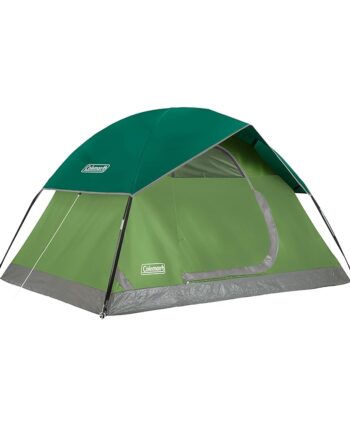 Coleman Sundome Camping Tent with Rainfly, 2/3/4/6 Person Tent Sets Up in 10 Mins, Weatherproof Shelter for Camping, Festivals, Backyard, Sleepovers, & More